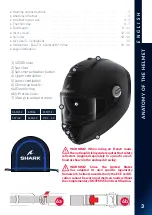 Предварительный просмотр 3 страницы Shark SPARTAN RS Owner'S Manual