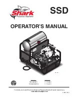 Предварительный просмотр 1 страницы Shark SSD-603567E Operator'S Manual