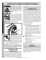 Предварительный просмотр 10 страницы Shark SSG-403037E Operator'S Manual