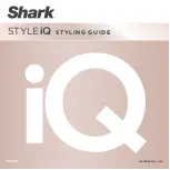 Shark STYLEiQ HD110UK Instruction And Styling Manual preview