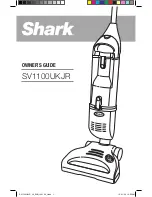 Предварительный просмотр 1 страницы Shark SV1100UKJR Owner'S Manual