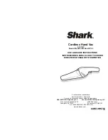 Предварительный просмотр 1 страницы Shark SV725 Use And Care Instructions Manual