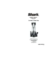 Предварительный просмотр 1 страницы Shark SV726 Owner'S Manual