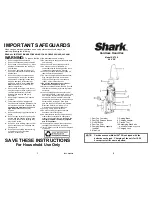 Preview for 2 page of Shark SV729 Use And Care Instructions Manual