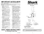 Preview for 2 page of Shark SV736K Manual