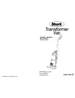 Shark Transformer Vac EP602 Owner'S Manual предпросмотр