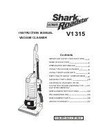 Shark Ultimate Roadster V1315 Instruction Manual preview