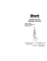 Preview for 1 page of Shark UV180 Owner'S Manual