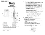 Предварительный просмотр 4 страницы Shark UV204 Use And Care Instructions Manual