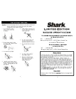 Предварительный просмотр 4 страницы Shark UV219CS Owner'S Manual