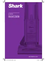 Предварительный просмотр 1 страницы Shark UV410 Owner'S Manual