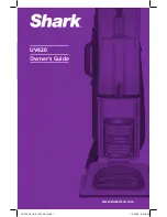 Shark UV420 Owner'S Manual предпросмотр