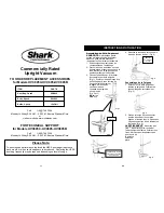 Предварительный просмотр 12 страницы Shark UVC805 Owner'S Manual