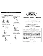 Предварительный просмотр 4 страницы Shark V1420GB Owner'S Manual