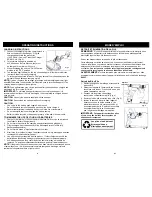 Предварительный просмотр 6 страницы Shark V1725BL User Manual