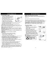 Предварительный просмотр 14 страницы Shark V1725BL User Manual