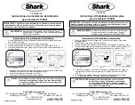 Предварительный просмотр 2 страницы Shark V1730CR Installation Instructions