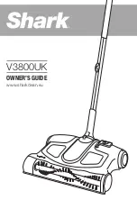 Предварительный просмотр 1 страницы Shark V3800UK Owner'S Manual