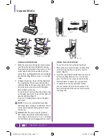 Предварительный просмотр 8 страницы Shark VAC-OR-STEAM MV3010 Owner'S Manual