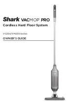 Предварительный просмотр 1 страницы Shark VACMOP PRO VC250 Series Owner'S Manual