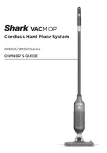 Shark VacMop QM250 Series Owner'S Manual предпросмотр