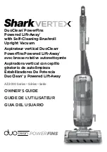 Предварительный просмотр 1 страницы Shark Vertex DuoClean PowerFins AZ2000 Series Owner'S Manual