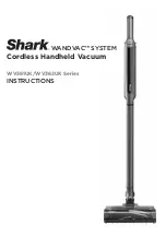 Предварительный просмотр 1 страницы Shark WANDVAC SYSTEM WV361UK Series Instructions Manual