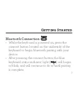 Preview for 7 page of Sharkk Backlit Bluetooth Keyboard Owner'S Manual