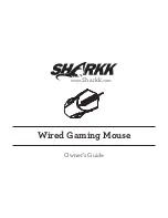 Sharkk Wired Gaming Mouse Owner'S Manual preview