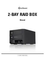 Предварительный просмотр 1 страницы Sharkoon 2-BAY RAID BOX Manual