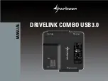 Предварительный просмотр 1 страницы Sharkoon DRIVELINK COMBO USB3.0 Manual