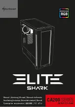 Предварительный просмотр 1 страницы Sharkoon ELITE SHARK CA200 Series Manual