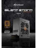 Предварительный просмотр 1 страницы Sharkoon SilentStorm SFX Bronze 350 Manual