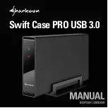 Sharkoon Swift Case PRO USB 3.0 Manual preview