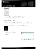 Предварительный просмотр 13 страницы Sharkoon USB LANPORT 100 Manual