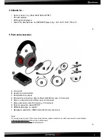 Предварительный просмотр 5 страницы Sharkoon X-Tatic SR Manual