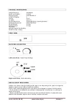 Preview for 17 page of SHARKS BGP1402-02 Instruction For Operation And Maintenance