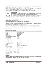 Preview for 14 page of SHARKS DH0305 Instruction For Operation And Maintenance