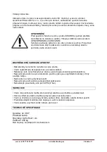 Предварительный просмотр 5 страницы SHARKS Garden cart 200 Instruction For Operation And Maintenance