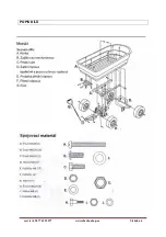 Предварительный просмотр 6 страницы SHARKS Garden cart 200 Instruction For Operation And Maintenance