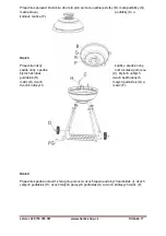 Предварительный просмотр 17 страницы SHARKS Grill Master BBQ 60 Instruction For Operation And Maintenance