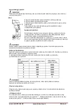 Preview for 8 page of SHARKS SH 1600W Instruction For Operation And Maintenance