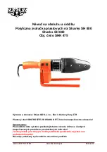 Предварительный просмотр 12 страницы SHARKS SH 880 Instruction For Operation And Maintenance