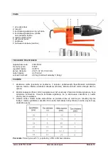 Предварительный просмотр 15 страницы SHARKS SH 880 Instruction For Operation And Maintenance