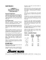 Preview for 2 page of Sharon Piping & Eqpt Sharpe Valves 53034 Installation, Operation And Maintenance Instructions