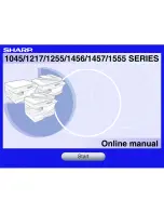 Предварительный просмотр 1 страницы Sharp 1045 series Online Manual