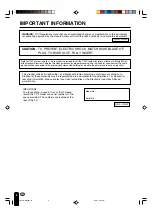 Предварительный просмотр 3 страницы Sharp 13B2UA - LC - 13" LCD TV Operation Manual