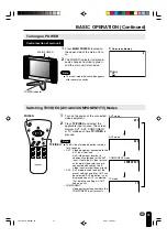 Предварительный просмотр 16 страницы Sharp 13B2UA - LC - 13" LCD TV Operation Manual