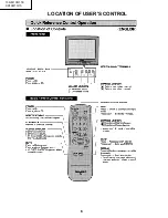 Preview for 6 page of Sharp 13K-M100 Service Manual