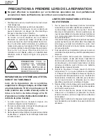 Предварительный просмотр 4 страницы Sharp 13L-M100/150 Service Manual